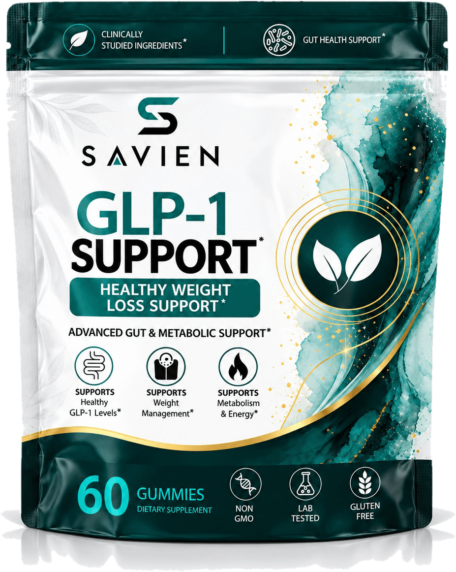 Savien GLP-1 Support — Healthy Weight Loss Support, 60 gummies pouch